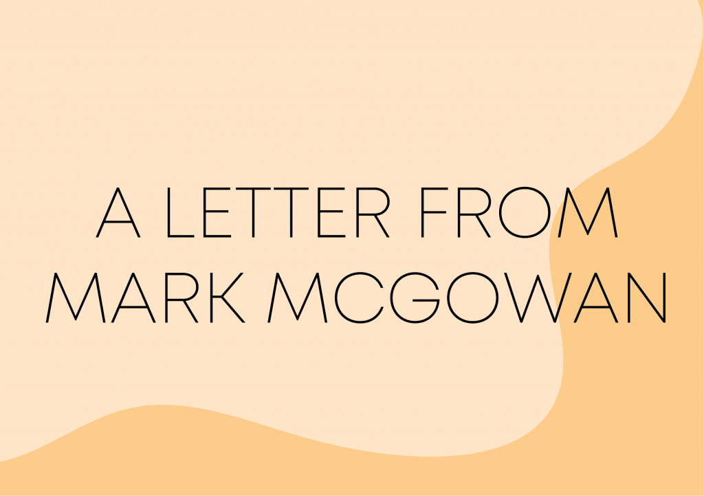 Mark McGowan Letter 1