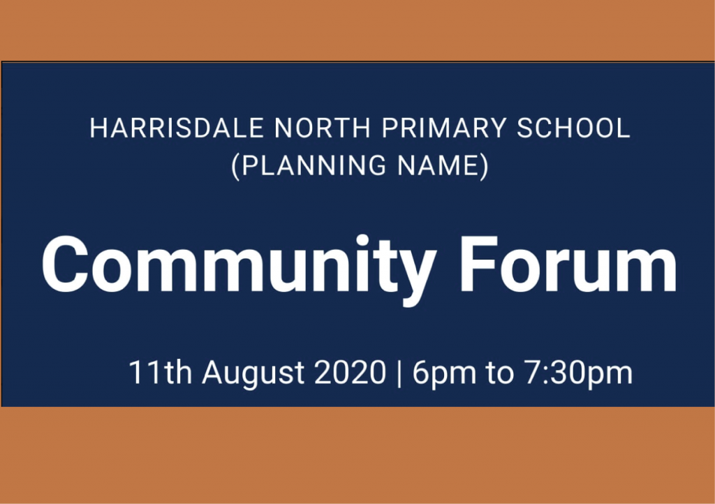 Harrisdale North PS Community Forum 1 Harrisdale North PS Community Forum 1