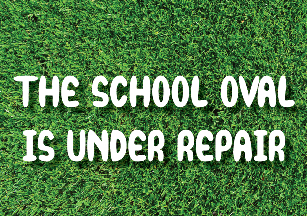 Oval under Repair 1 Oval under Repair 1