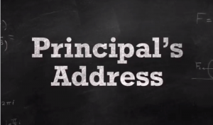 Principal's Address 8