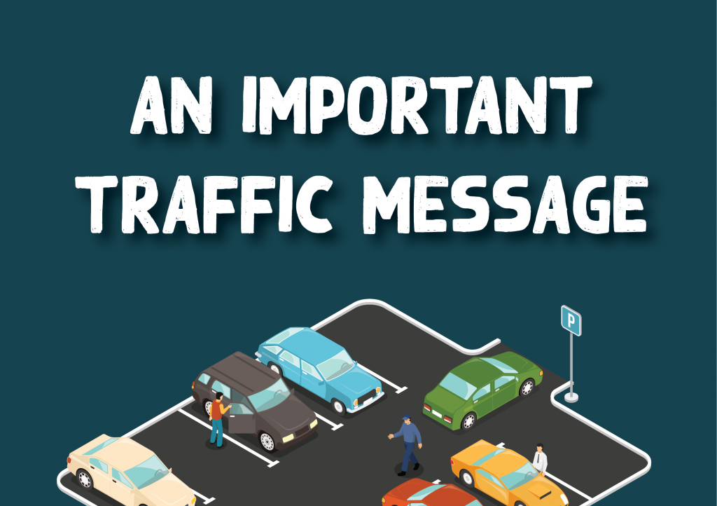 Important Traffic Message 1 Important Traffic Message 1