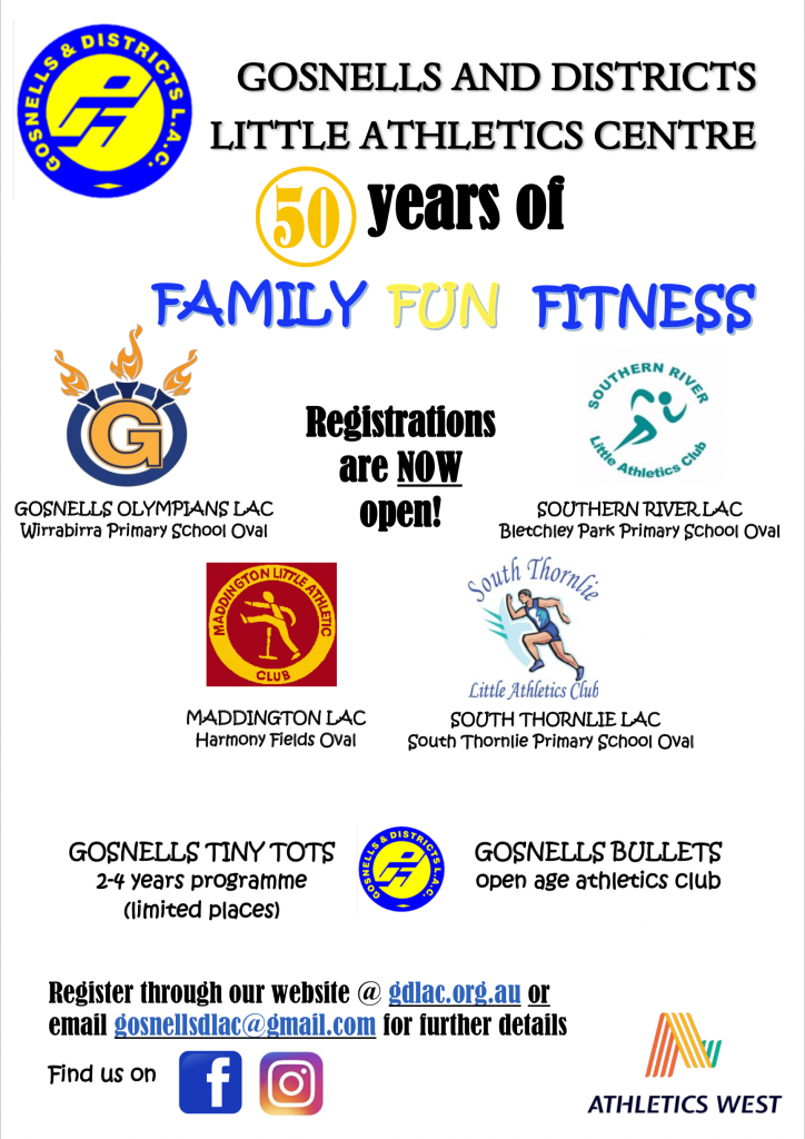 Gosnells and Districts Little Athletics Centre 2